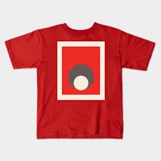 Vivid Circle Inside Kids T-Shirt